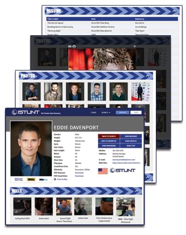 iStunt.com, Stunt Directory, Find Stunt Coordinators & Stunt Professionals